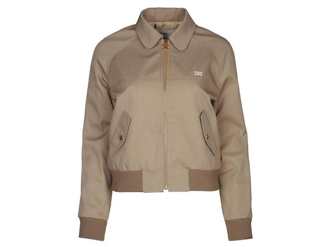 Céline Chaqueta de Gabardina de Algodón Triomphe Rosa - vista 4
