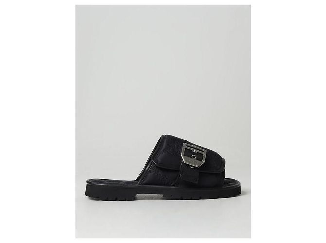 Gucci Infradito GG Slide Nero - vista 4