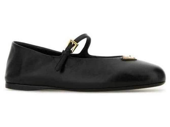 Prada Ballerinas aus Nappaleder Schwarz - Ansicht 5