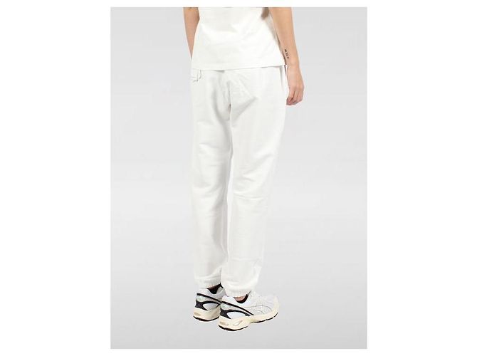 Moncler Pantaloni in cotone con patch logo - vista 6