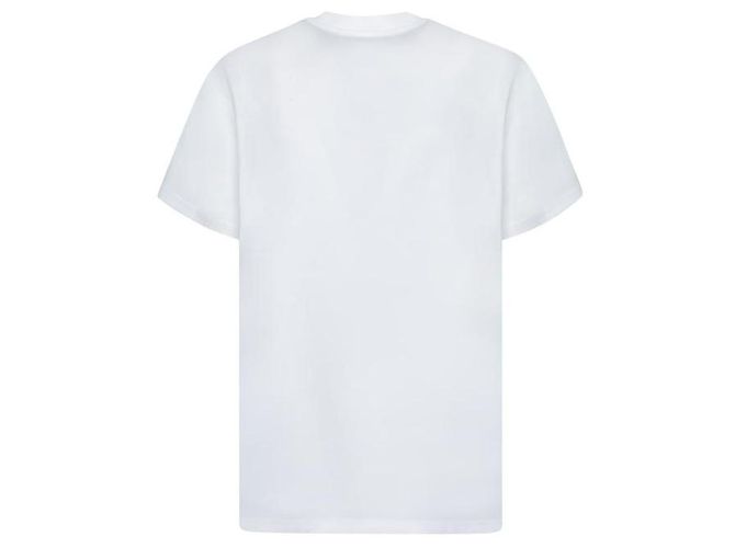 Moncler Cotton Logo T-Shirt Weiß - Ansicht 5