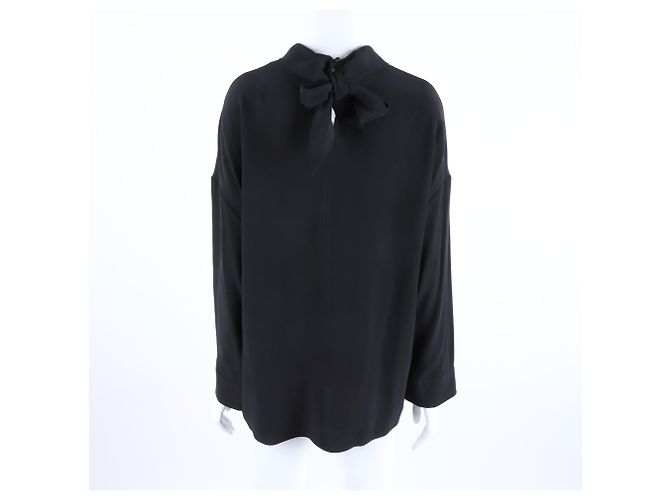 Hermès Blusa de Seda de Manga Longa Hermes - vista 3