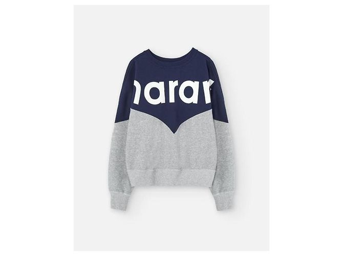 Isabel Marant Crew Neck Sweatshirt NYGY Blau - Ansicht 4