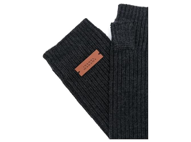Isabel Marant Guanti Marrone - vista 5