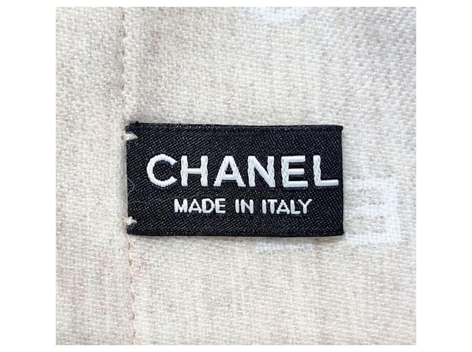 Chanel Wool Silk Blanket Brown - view 4