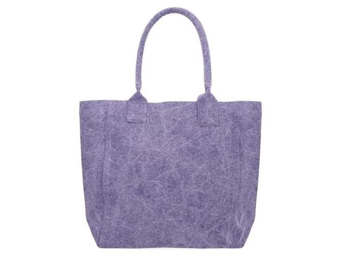 Isabel Marant Borsa tote con piccolo logo Porpora - vista 6