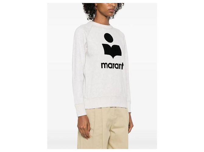 Isabel Marant Sweatshirt Blanc - vue 5