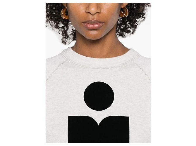 Isabel Marant Sweatshirt Blanc - vue 7