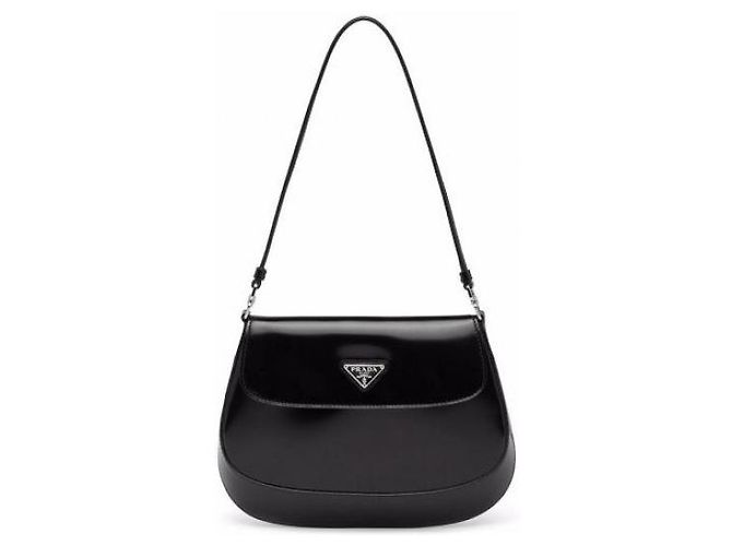 Prada Cleo Klappenschultertasche Schwarz - Ansicht 4