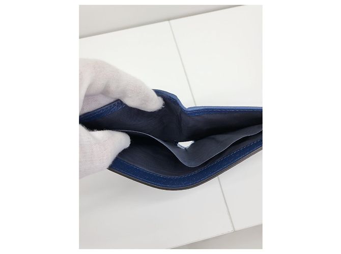 Gucci Portafoglio Blu GG Marmont - vista 10