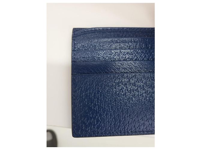 Gucci Portafoglio Blu GG Marmont - vista 15