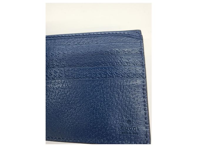 Gucci Portafoglio Blu GG Marmont - vista 16