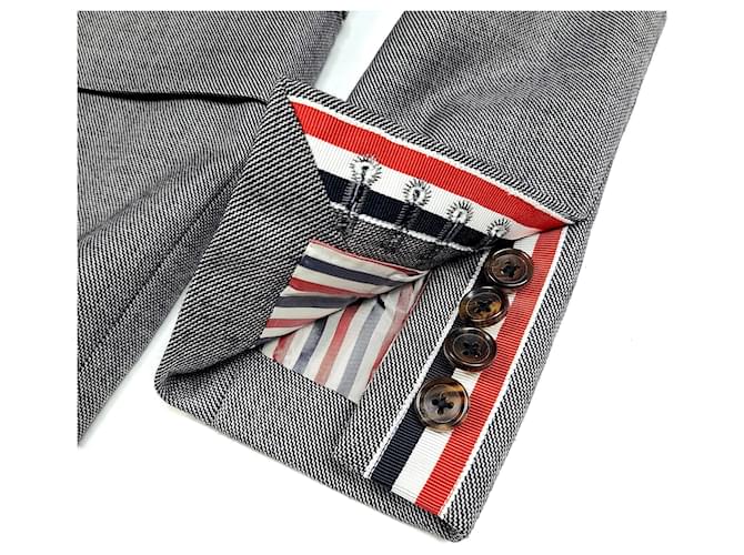Thom Browne Blazer para Mujer Castaño - vista 3