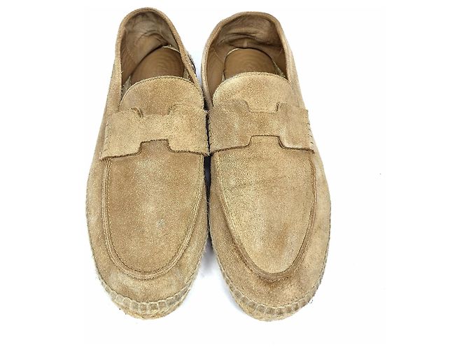 Hermès Mocassino Espadrille Trip Marrone - vista 2