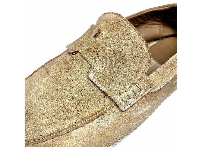 Hermès Mocassino Espadrille Trip Marrone - vista 4