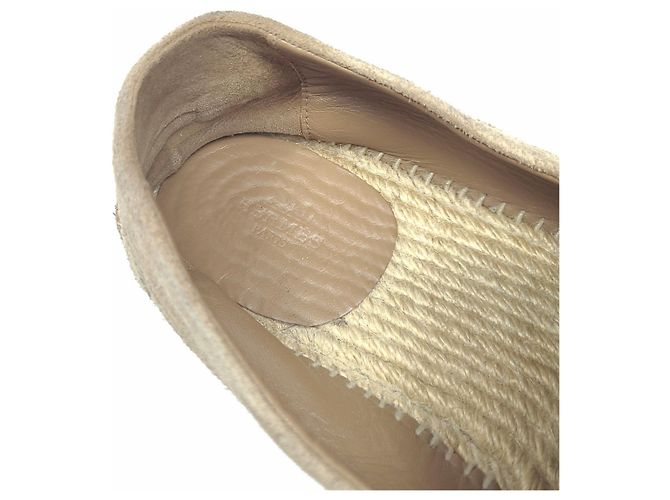 Hermès Mocassino Espadrille Trip Marrone - vista 7