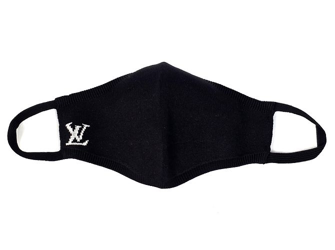 Louis Vuitton Maschera Intarsia LV Nero - vista 2