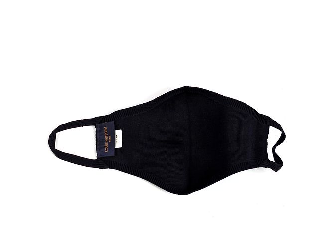 Louis Vuitton Maschera Intarsia LV Nero - vista 3