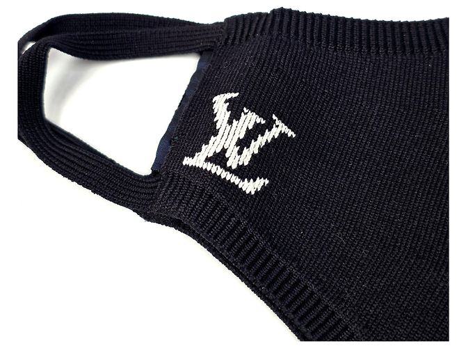Louis Vuitton Maschera Intarsia LV Nero - vista 4