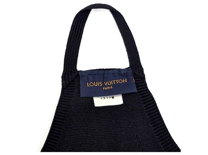 Louis Vuitton Maschera Intarsia LV Nero - vista 5
