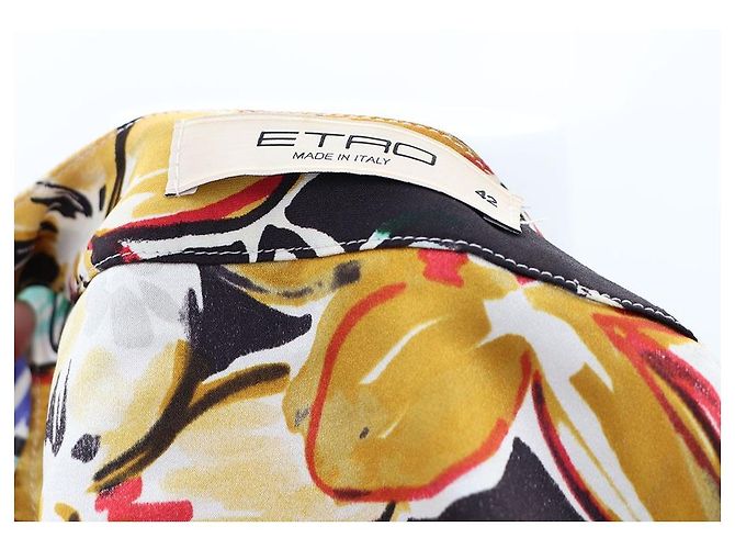 Etro Camisa de seda Multicolor - vista 9