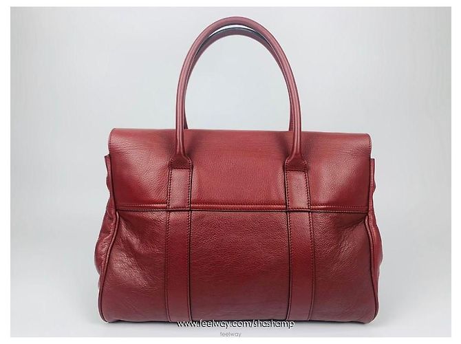 Mulberry Borsa Tote Blisswater Rosso - vista 2