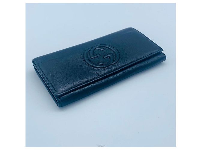 Gucci GG Logo Long Wallet Schwarz - Ansicht 3