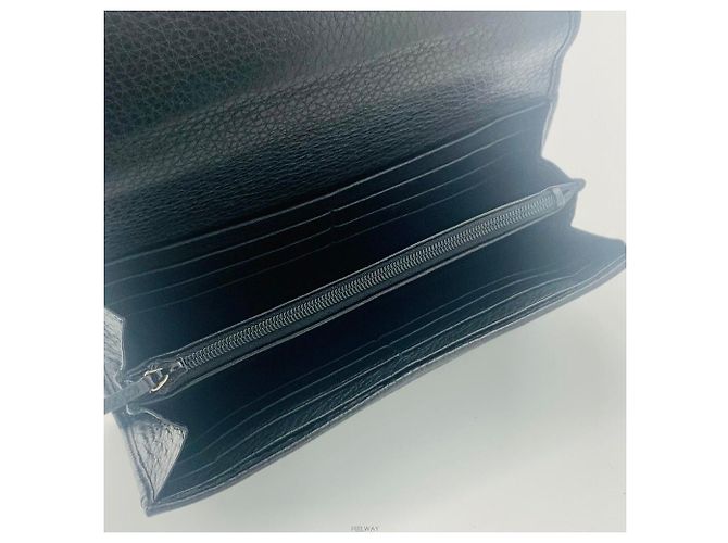 Gucci GG Logo Long Wallet Schwarz - Ansicht 5