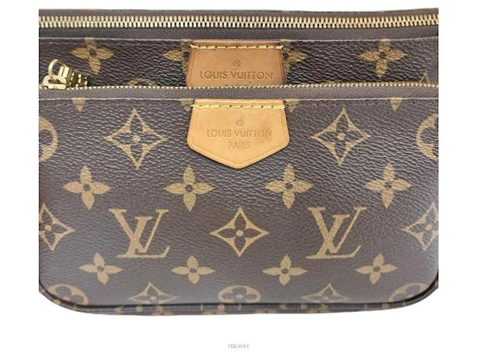 Louis Vuitton Pochette Accessori Borsa a Spalla Marrone - vista 6
