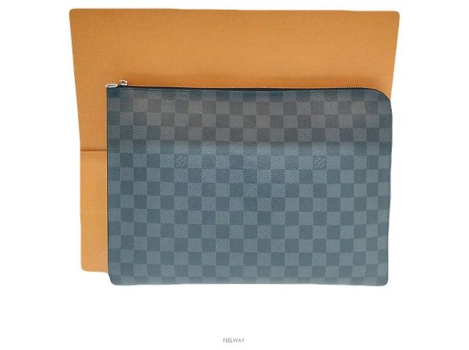 Louis Vuitton Pochette Damier Jour GM Marron - vue 3