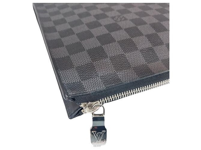 Louis Vuitton Pochette Damier Jour GM Marron - vue 7