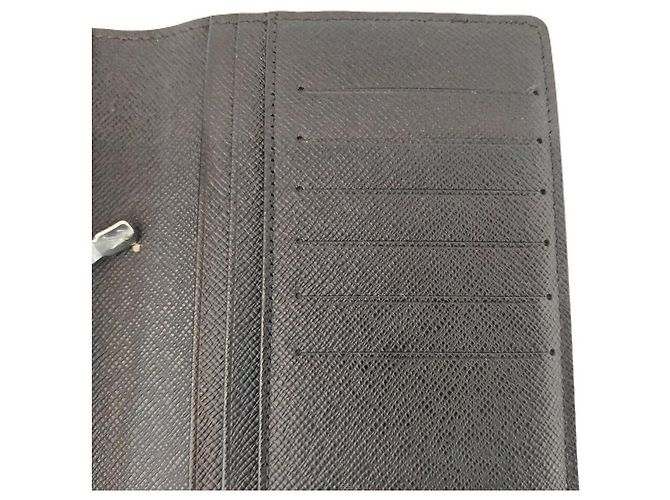 Louis Vuitton Damier Graphite Brazza Wallet Brown - view 5