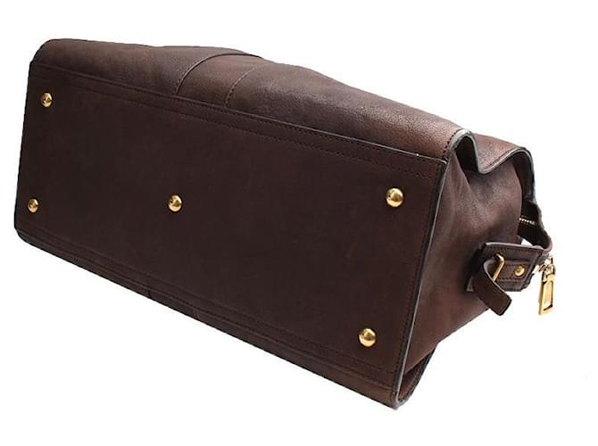 Saint Laurent Chic Große Tragetasche Braun - Ansicht 4