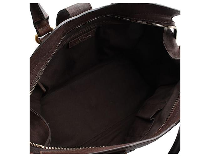 Saint Laurent Chic Große Tragetasche Braun - Ansicht 5
