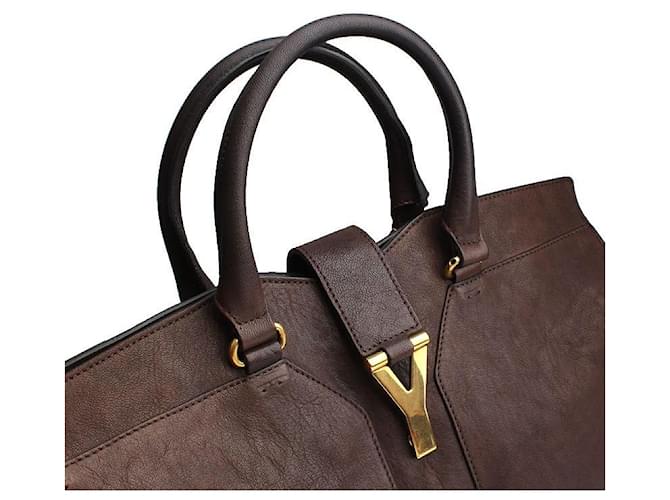 Saint Laurent Chic Große Tragetasche Braun - Ansicht 6
