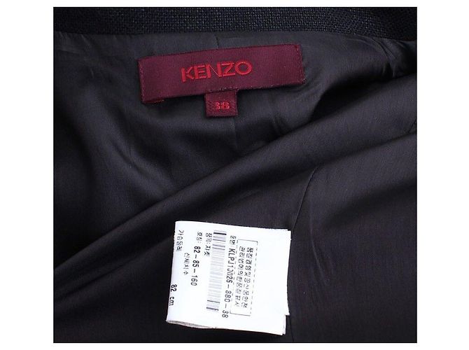 Kenzo Black Beaded Appliqué Jacket - view 3