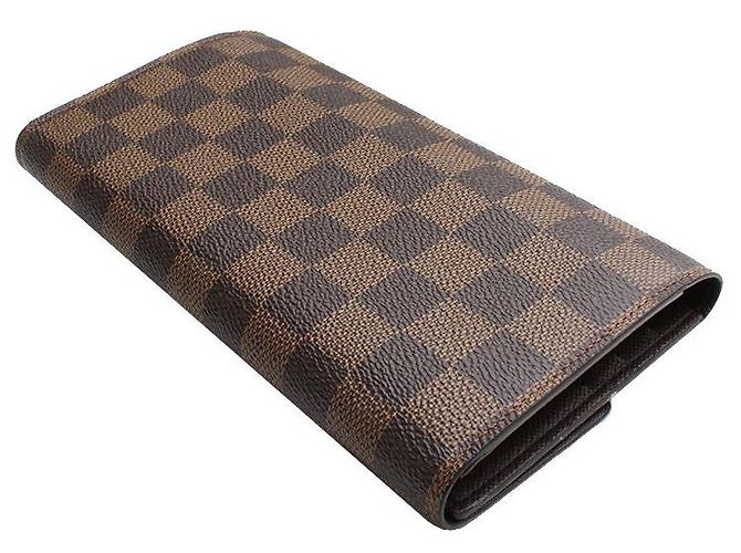 Louis Vuitton Damier Portemonnaie Schwarz - Ansicht 3