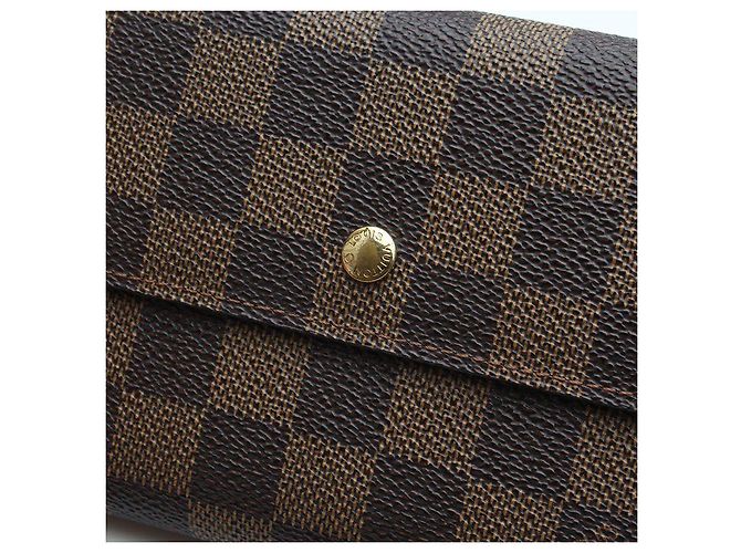 Louis Vuitton Damier Portemonnaie Schwarz - Ansicht 5