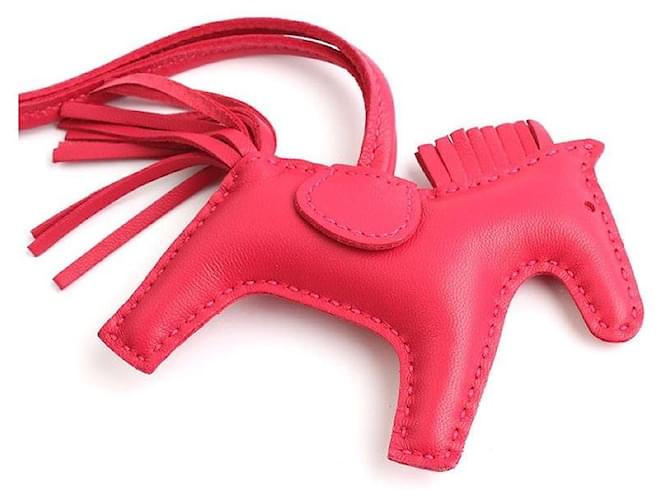 Hermès Charm per Borsa Rodeo PM Rosa Messico - vista 3
