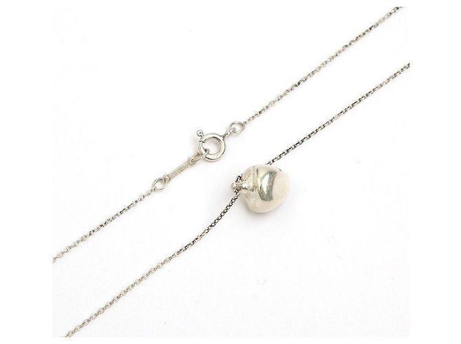Tiffany & Co Collana in argento Apple di Elsa Peretti Nero - vista 4