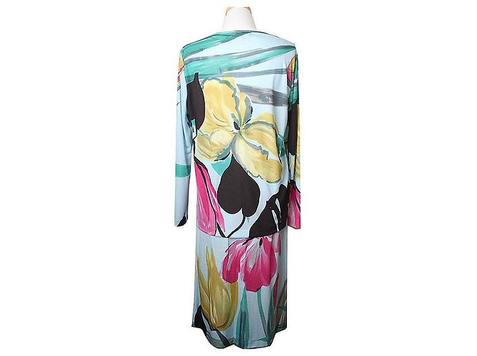 Etro Top e gonna due pezzi blu cielo - vista 2