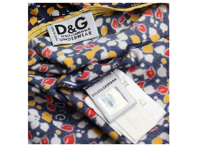 Dolce & Gabbana Top Interior Floral Dolce Gabbana Azul - vista 3