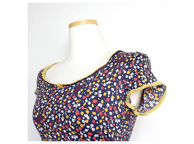 Dolce & Gabbana Top Interior Floral Dolce Gabbana Azul - vista 4