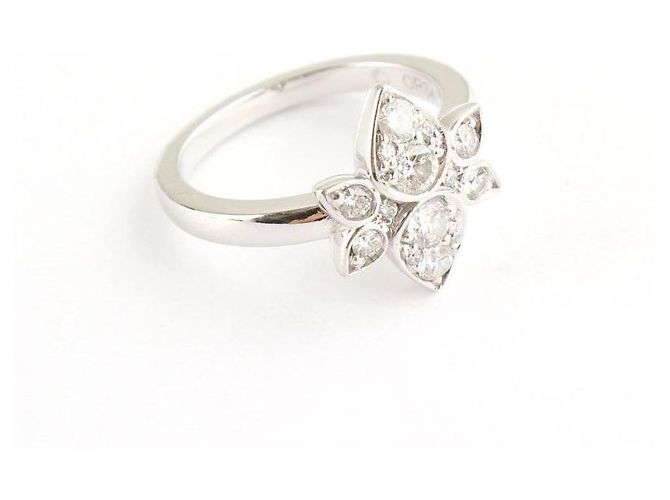 Cartier Anillo de oro blanco con diamante Tamaño - vista 2