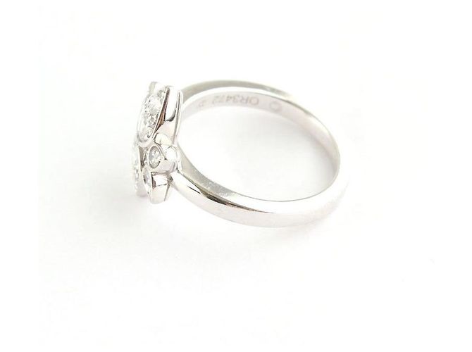 Cartier Anillo de oro blanco con diamante Tamaño - vista 4