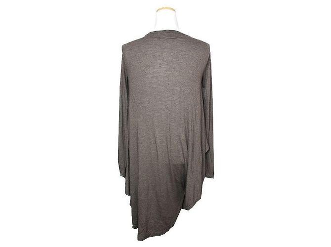 Maison Martin Margiela Drapiertes Oberteil in Anthrazitgrau von Maison Margiela Braun - Ansicht 2
