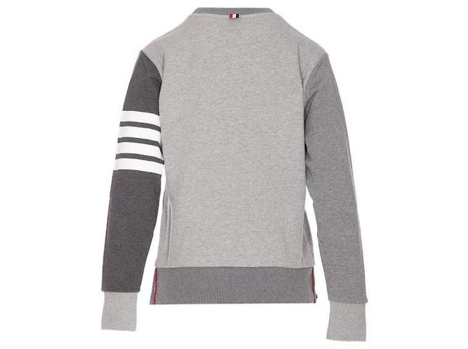Thom Browne Sweatshirt Loopback Classique Marron - vue 5