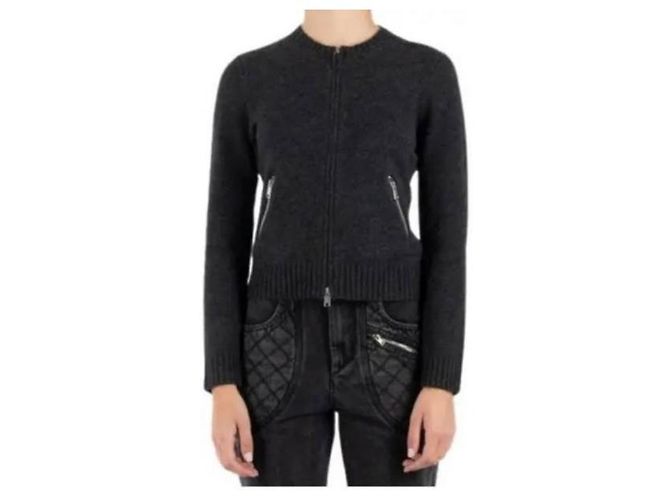 Isabel Marant Malha com zíper Marrom - vista 5