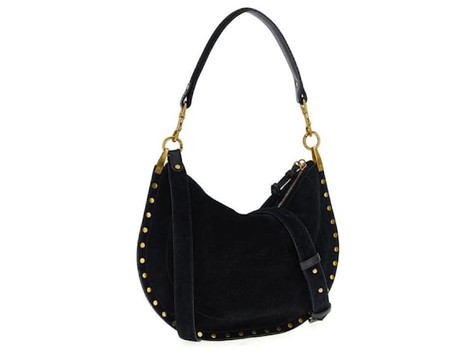 Isabel Marant Borsa Hobo con zip Nero - vista 5