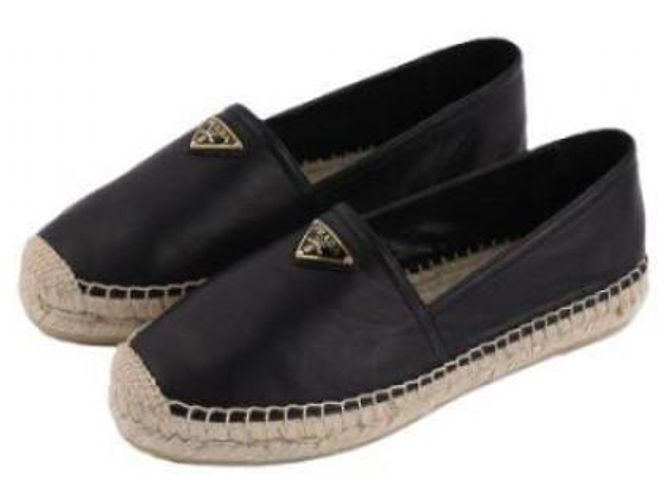 Prada Nappa-Lederschuhe Schwarz - Ansicht 4